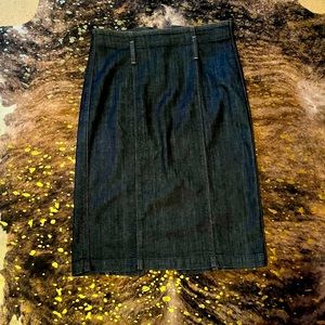 Seven for mankind Jean pencil skirt